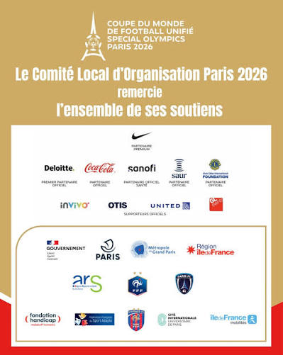 Bénévoles de LCA Audition Paris 10 au dépistage auditif de la Coupe du Monde de Football Unifié Special Olympics 2026, avec le soutien du ministère de la Santé et de la Mairie de Paris
